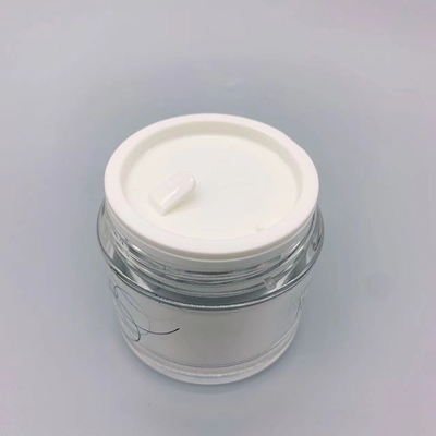 Barattoli di plastica cilindrici di Vera Cream 10g pp dell'aloe della maschera con il mestolo