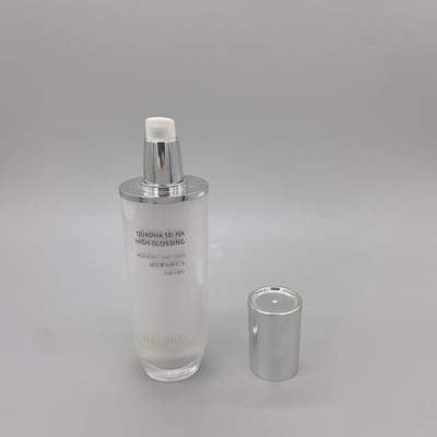 Cilindro ovale cosmetico 100ml di plastica 120ml della bottiglia di toner di Skincare