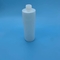Resistenza della corrosione di plastica bianca della bottiglia del PE dell'alcool disinfettante traslucido
