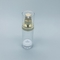 La pompa senz'aria cosmetica di plastica trasparente dell'oro imbottiglia 30ML d'imballaggio sotto vuoto
