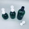 Bottiglia di plastica cosmetica della pompa della vendita all'ingrosso 50ml 100ml 150ml del giro dello sciampo dell'ANIMALE DOMESTICO su ordinazione vuoto verde scuro della bottiglia