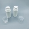 Distribuzione senz'aria di plastica bianca dei cosmetici della bottiglia della stampa pp