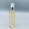 Metallina trasparente dell'ANIMALE DOMESTICO dello spruzzatore della pompa di disinfezione delle mani cosmetica della bottiglia