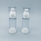 Bottiglia senz'aria acrilica trasparente bianca 15 30 50ML