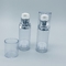 Bottiglia senz'aria d'imballaggio cosmetica trasparente d'argento della pompa della lozione dell'essenza pp della lozione