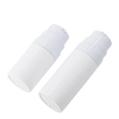 qualità  Mini PP Aluminum Acrylic Airless Glass Cosmetic Bottles 15ml 30ml 50ml fabbrica