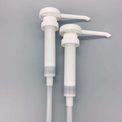 qualità  Round Head Plastic Syrup Pump 10ml Honey Dispenser Pump fabbrica