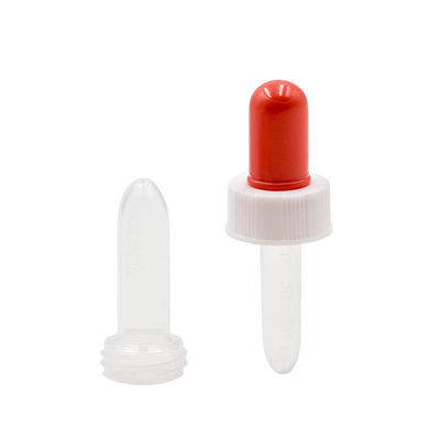 qualità  0.25ml Red Head Plastic Bottle Dropper Pipette Packaging fabbrica